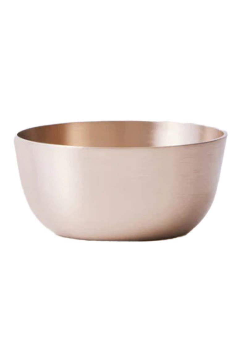Luxe Kansa Bowl, Main, color, Bronze