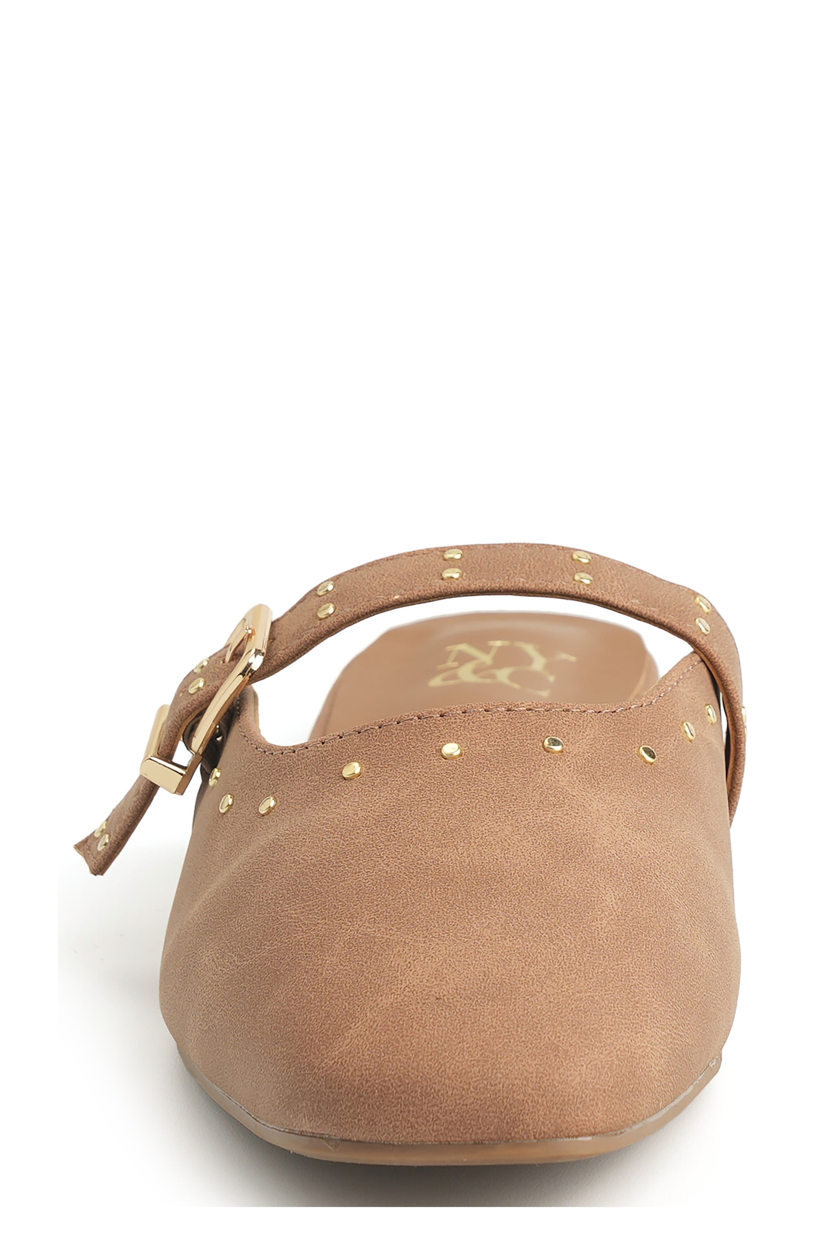 Lyanna Mary Jane Mule, Alternate, color, TAUPE