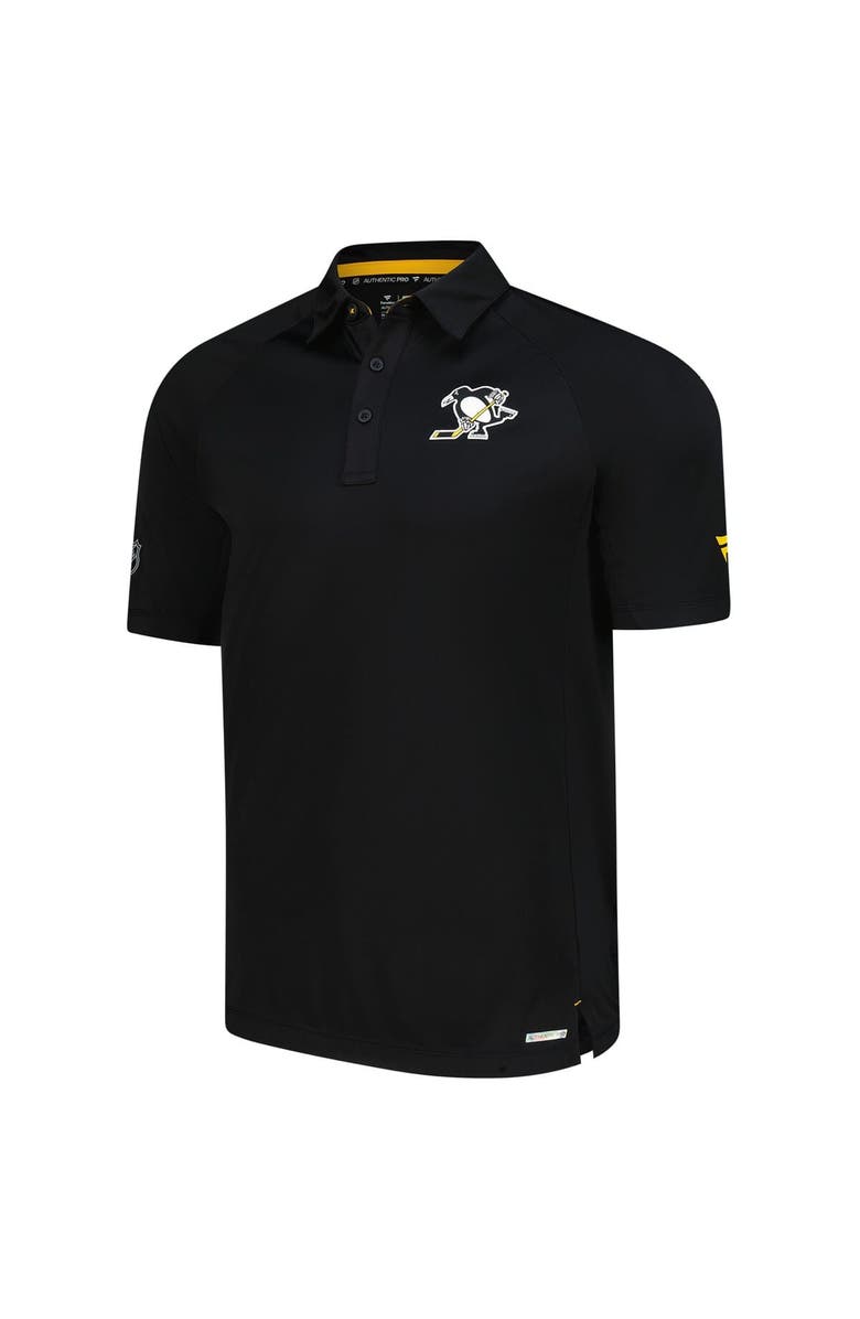 FANATICS Men's Fanatics  Black Pittsburgh Penguins Authentic Pro Polo, Alternate, color, 