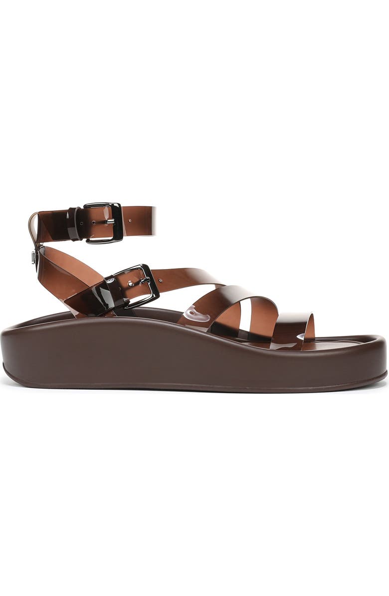 Naturalizer So Sweet Platform Ankle Strap Sandal, Alternate, color, Chocolate Bar Brown