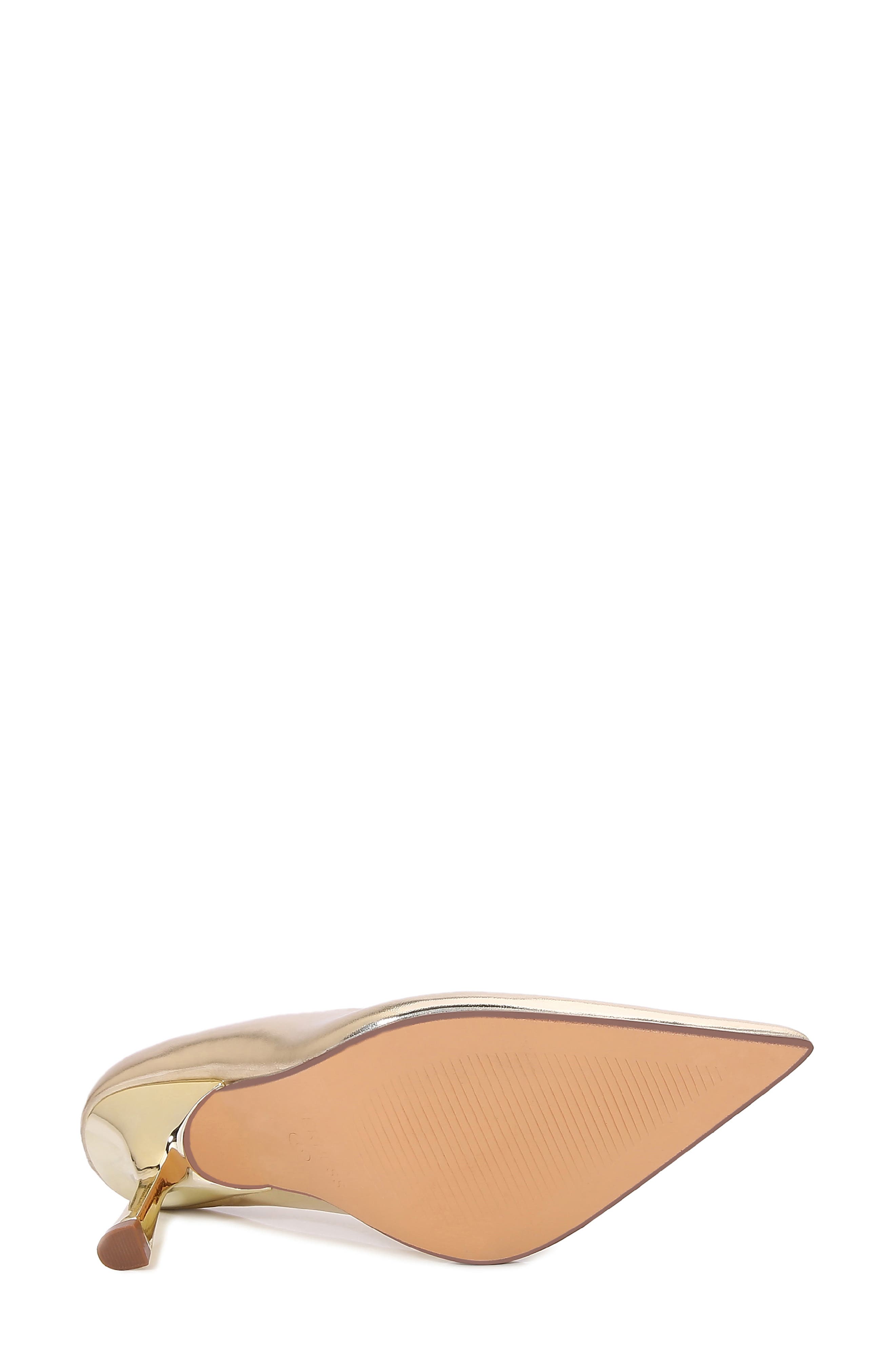 Easton Pointed Toe Pump, Alternate, color, GOLD