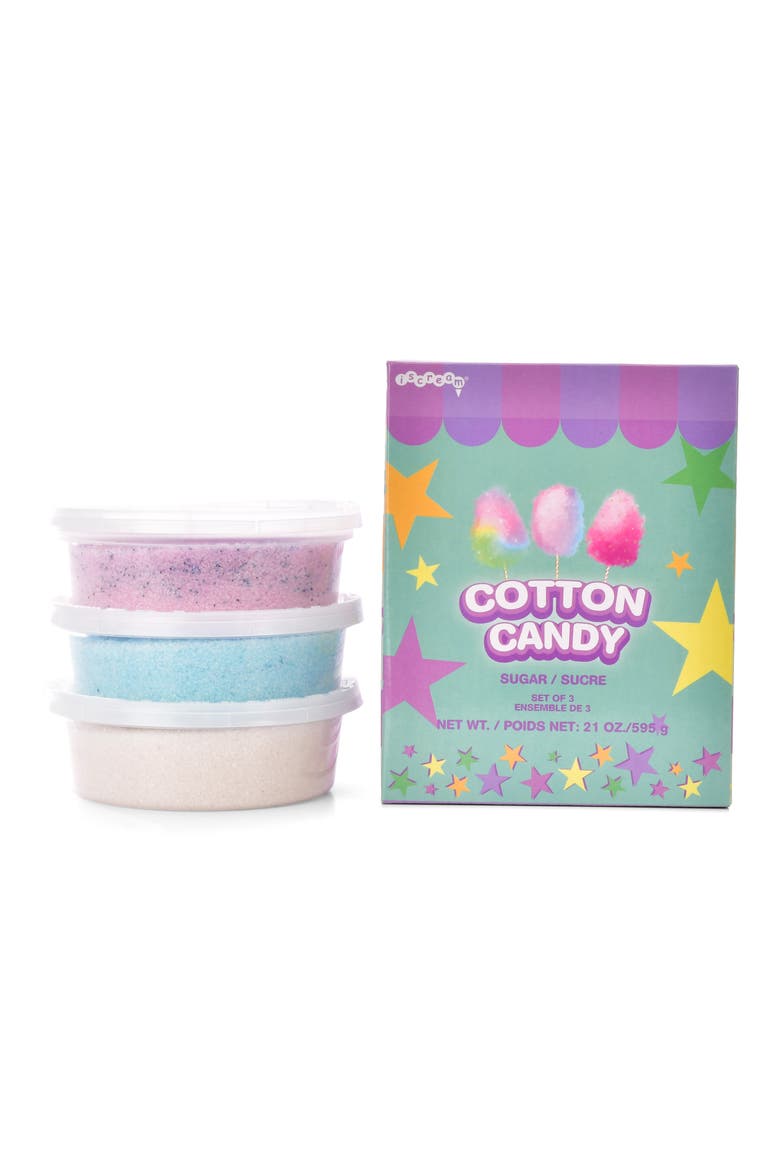 Set of 3 Fruity Cotton Candy Floss, Alternate, color, MULTI