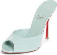 Christian Louboutin Me Dolly Peep Toe Slide Sandal