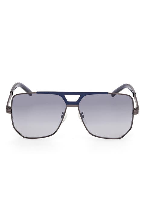 59mm Polarized Navigator Sunglasses