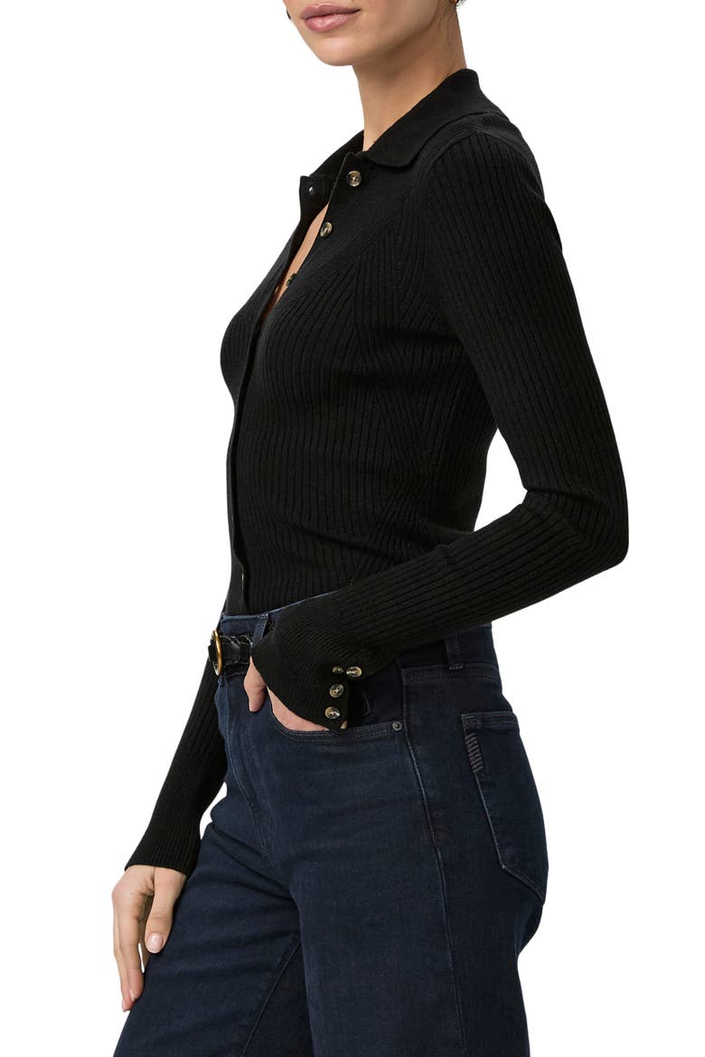 Jayde Rib Top, Alternate, color, BLACK