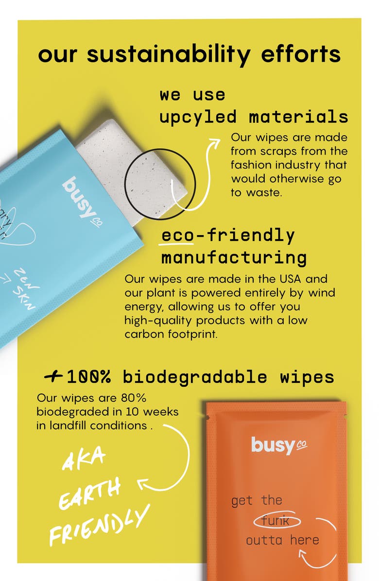 BUSY CO Refresh XL Body Wipes, Alternate, color, 