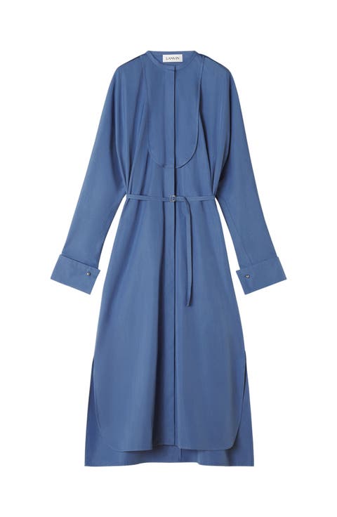 Shirt Dress In Poplin Cotton