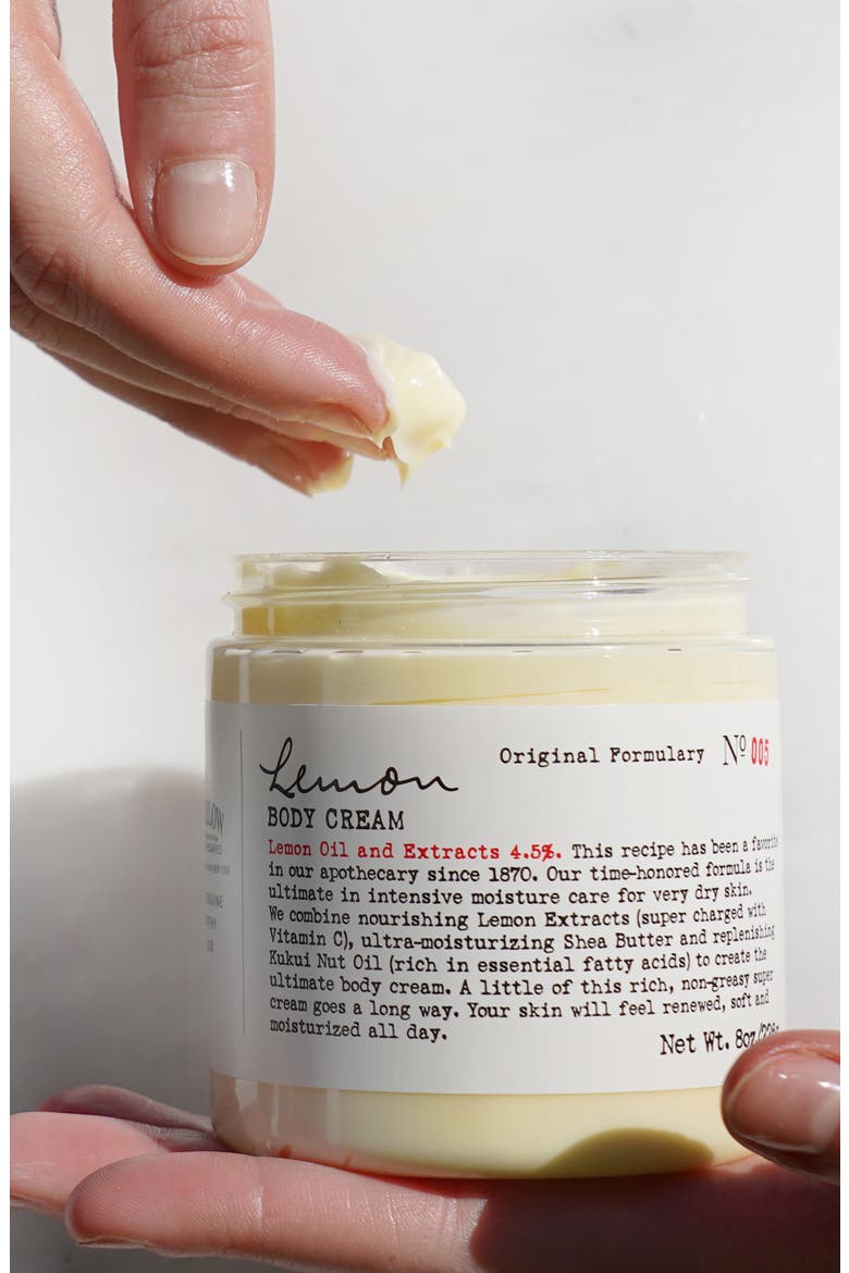Lemon Body Cream, Alternate, color, NO COLOR