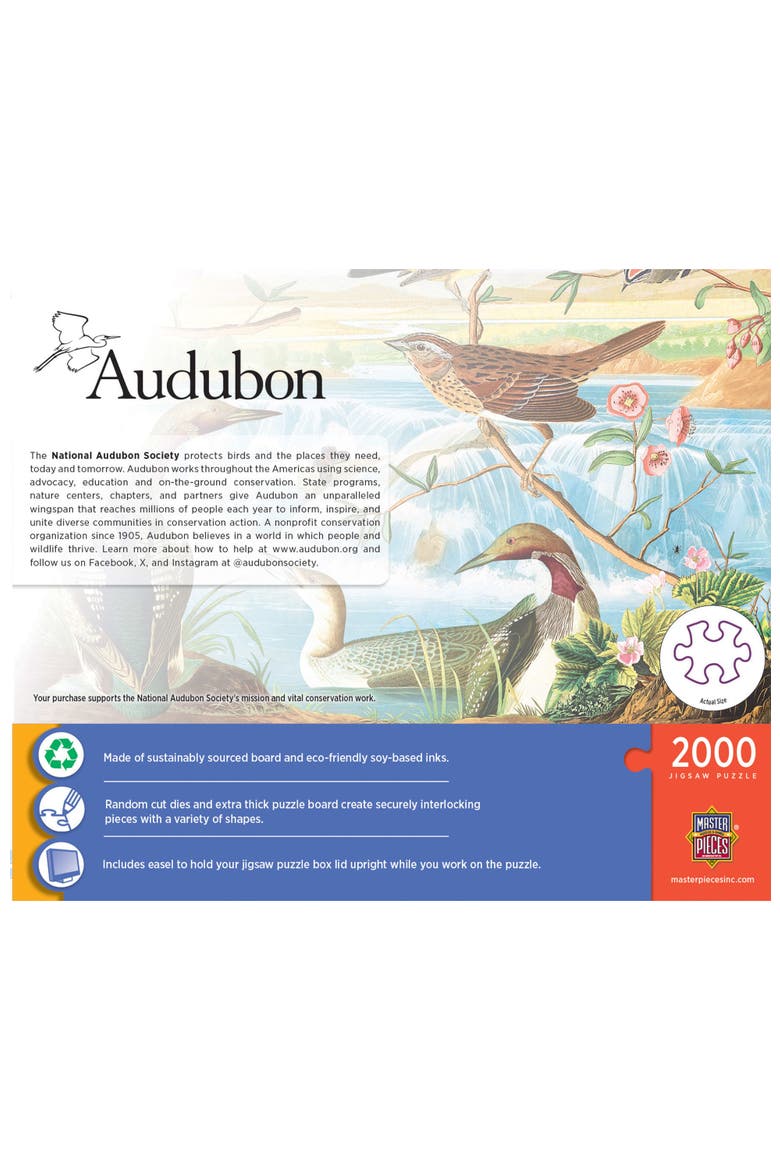 Audubon 2000 Piece Jigsaw Puzzle, Alternate, color, Multicolor
