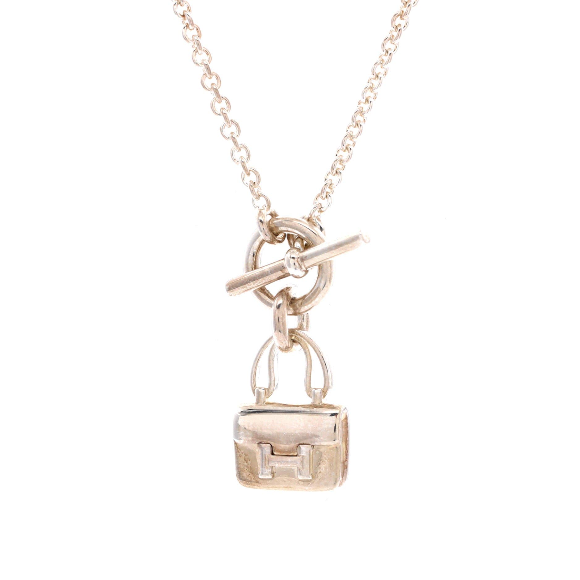 Amulettes Constance Pendant NM Necklace Sterling Silver, Main, color, Metallic Silver