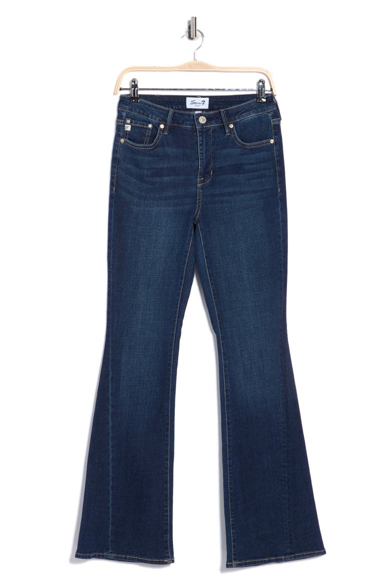 Generation High Waist Flare Jeans, Alternate, color, LONDON