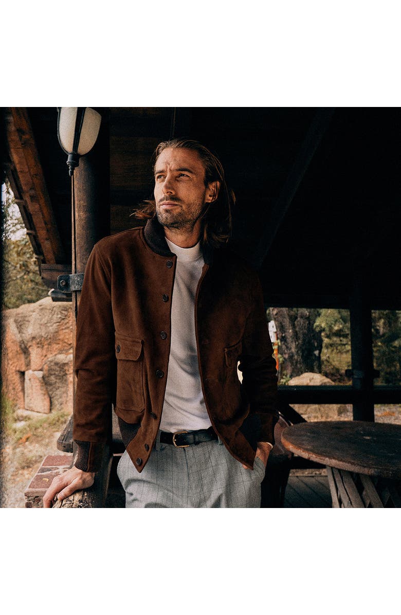 Last Wolf Voyageurs Bomber Jacket, Alternate, color, 