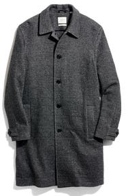 Billy Reid Ronan Wool Twill Topcoat