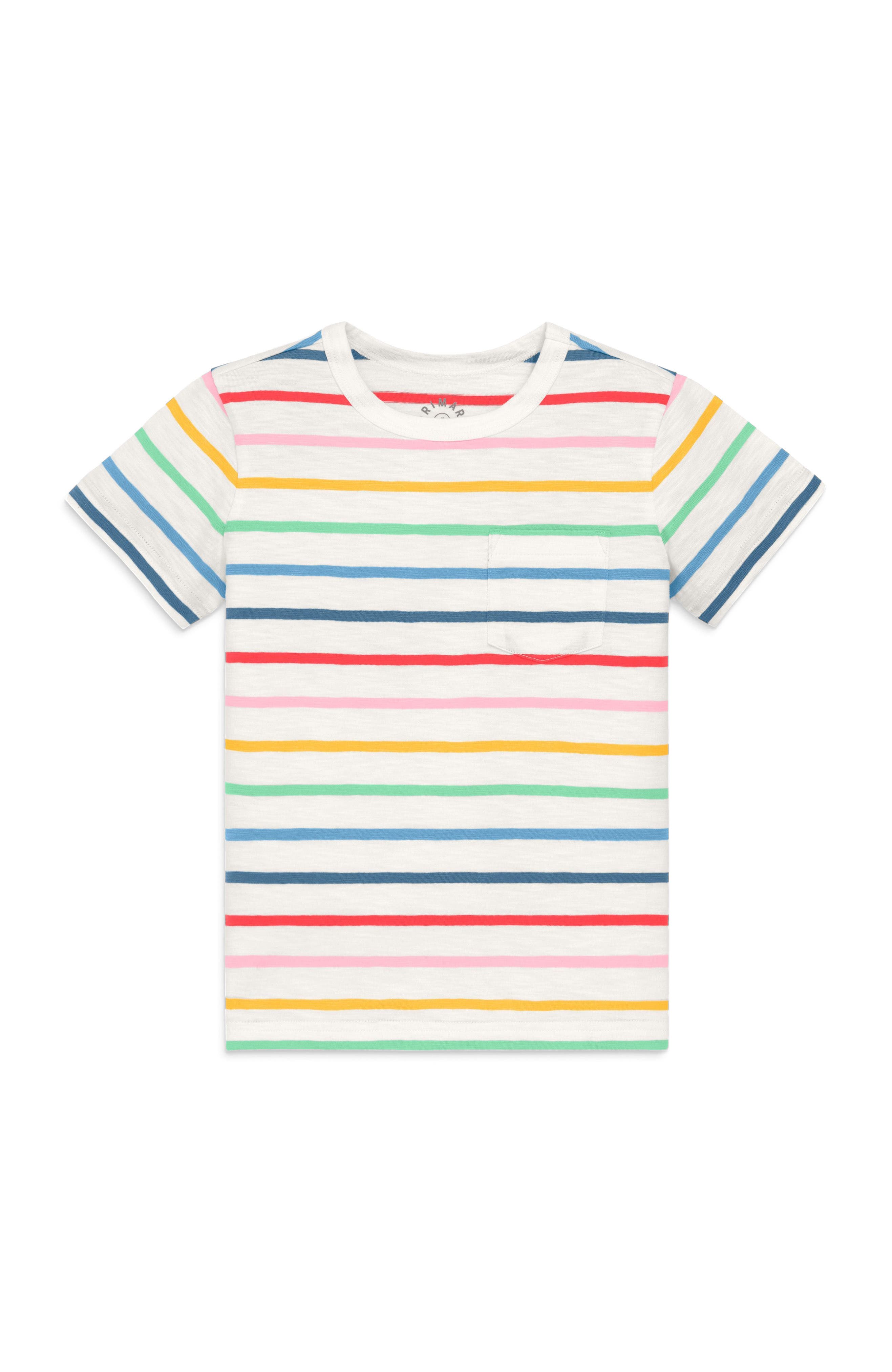 selected Ivory Rainbow Sunrise Stripe