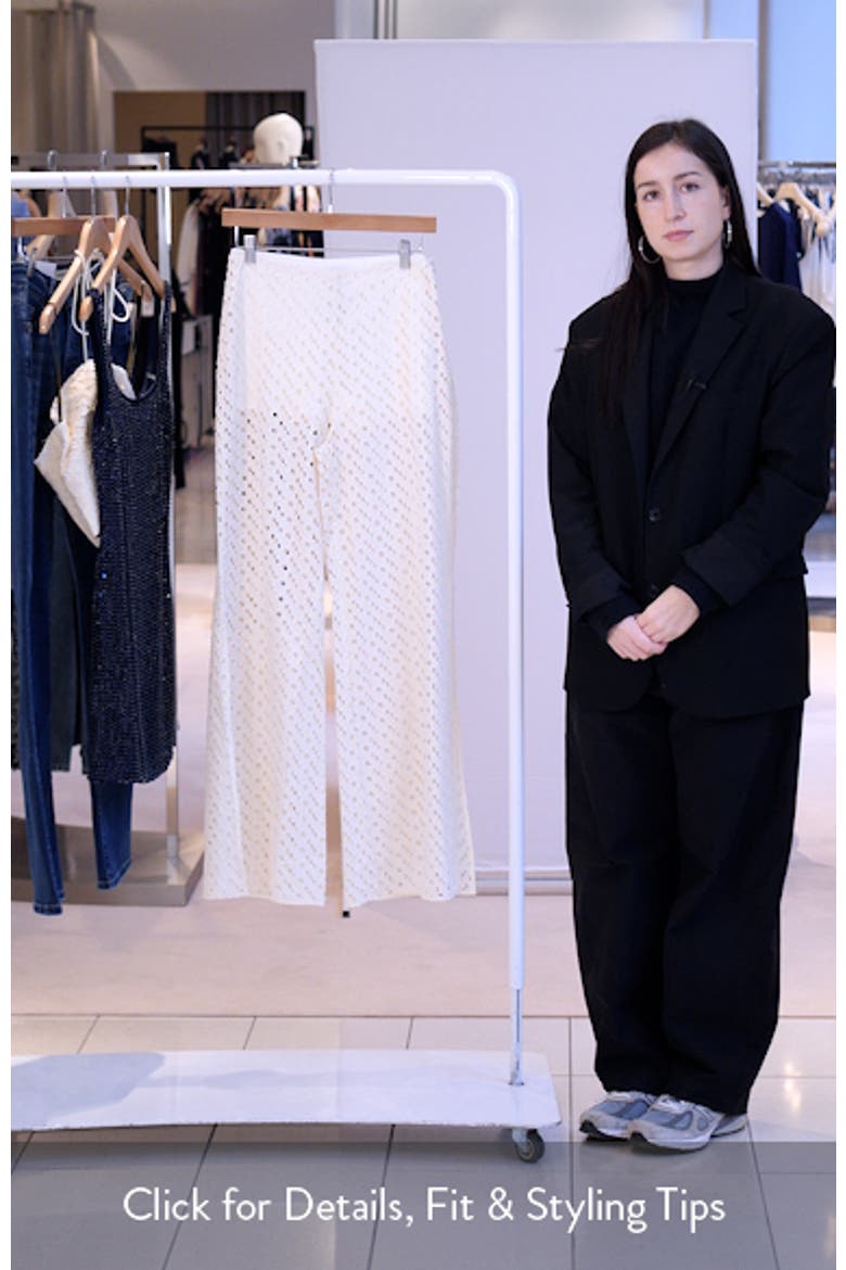 Venice Cotton Broderie Anglaise Cover-Up Pants video