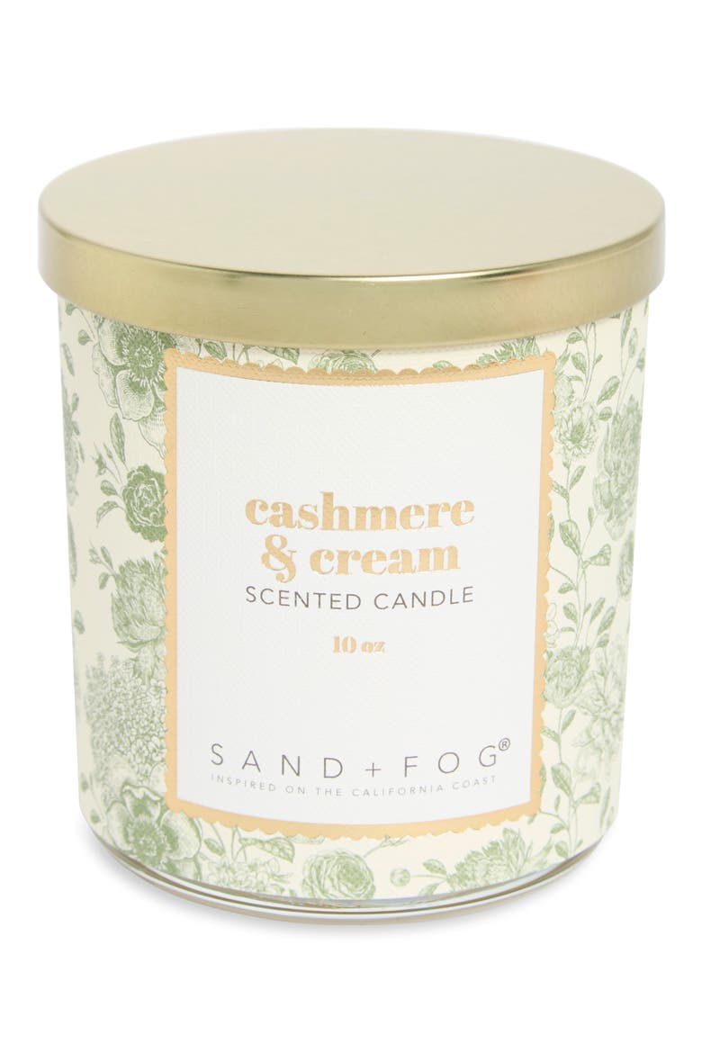 Cashmere & Cream Scented Candle, Main, color, CASHMERE N CREAM