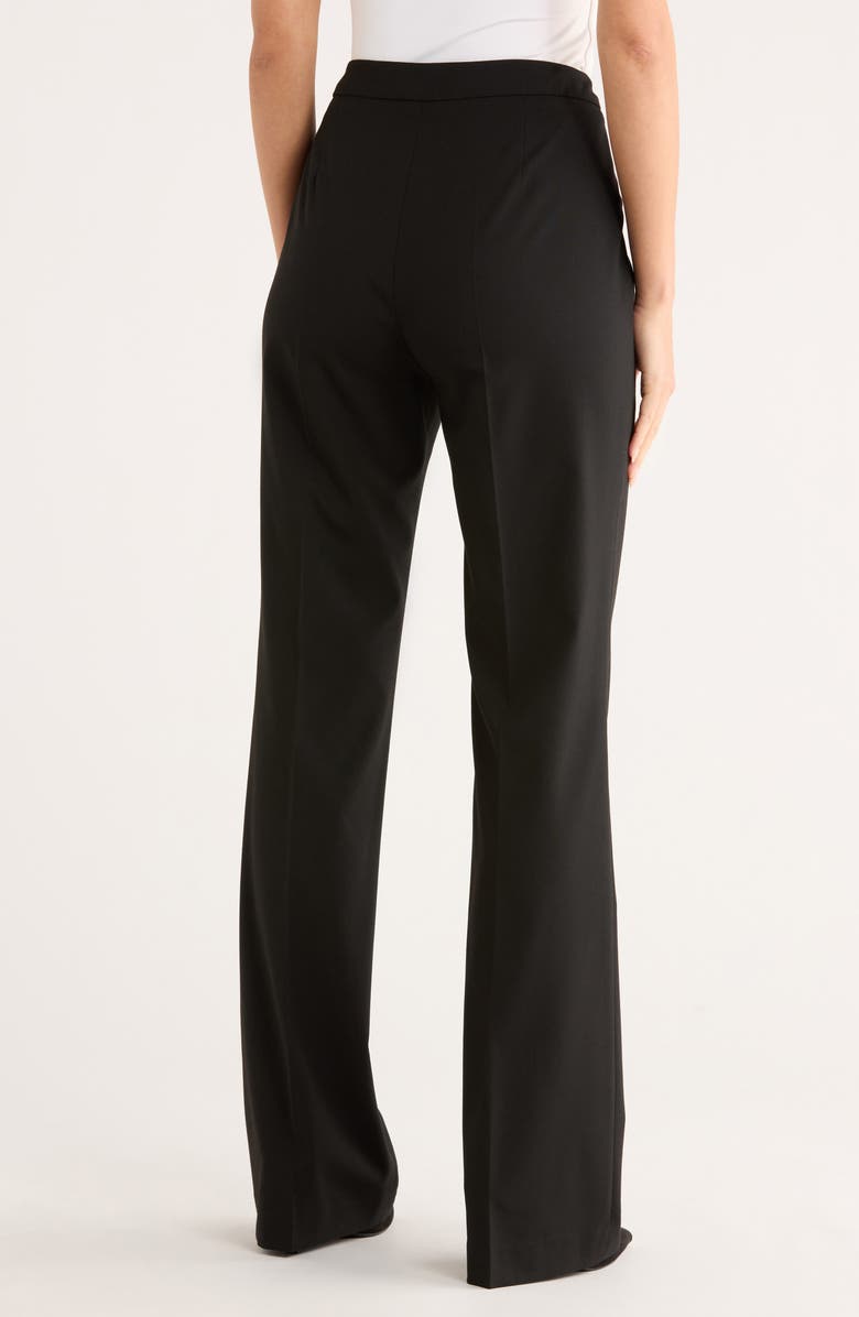 BOSS Tuleah Wide Leg Pants, Alternate, color, Black
