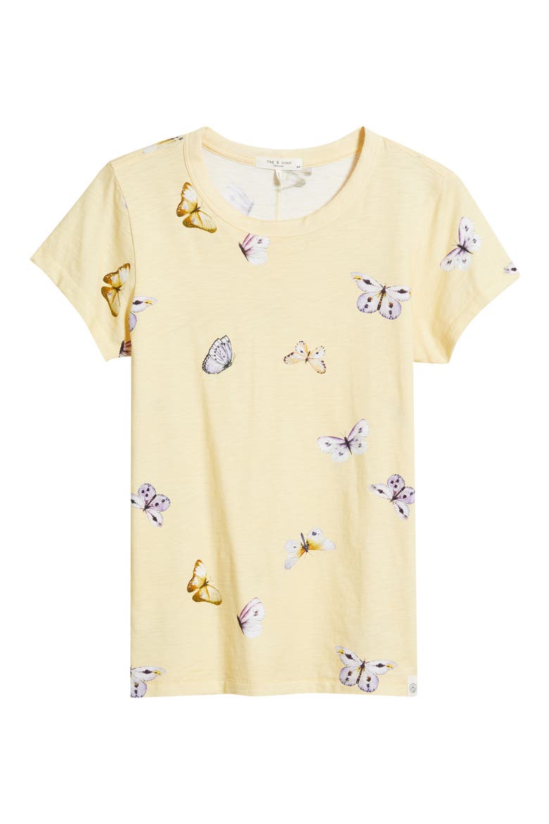 Tammy Butterfly Pima Cotton T-Shirt, Alternate, color, BUTTERFLY