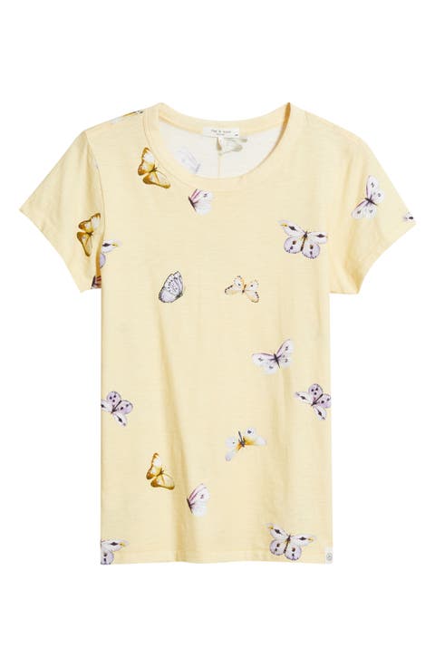 Tammy Butterfly Pima Cotton T-Shirt