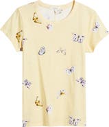 rag & bone Tammy Butterfly Pima Cotton T-Shirt