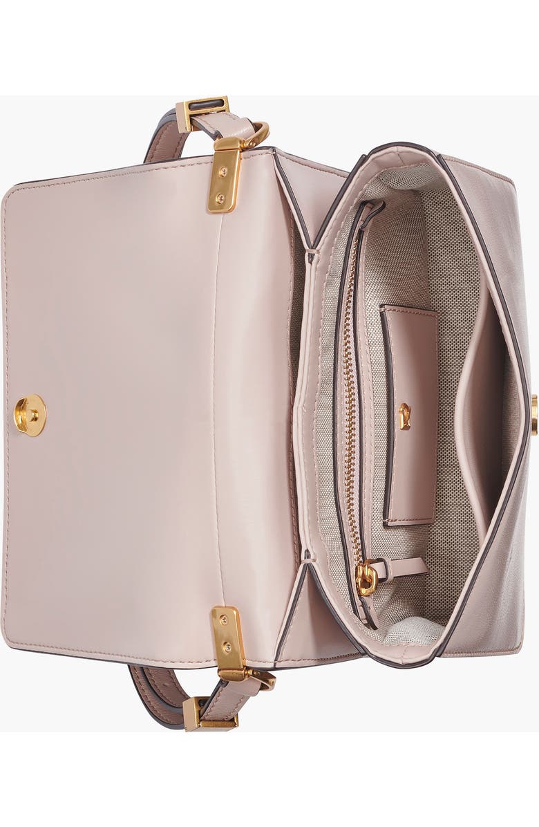 Donna Karan New York Jericho Floral Perf Shoulder, Alternate, color, Snow Petal