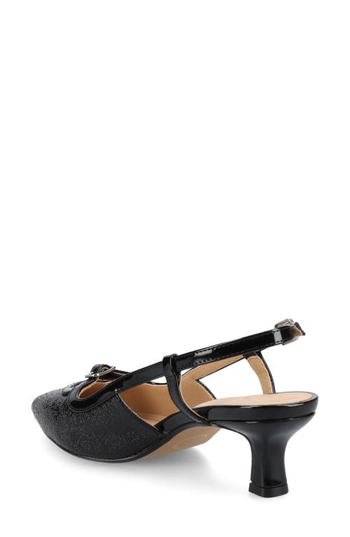 Journee Collection Padma Slingback Kitten Heel Pump