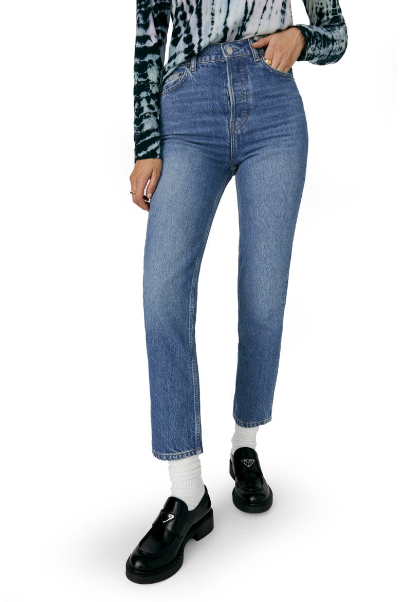 Cynthia High Waist Relaxed Jeans, Main, color, COLORADO