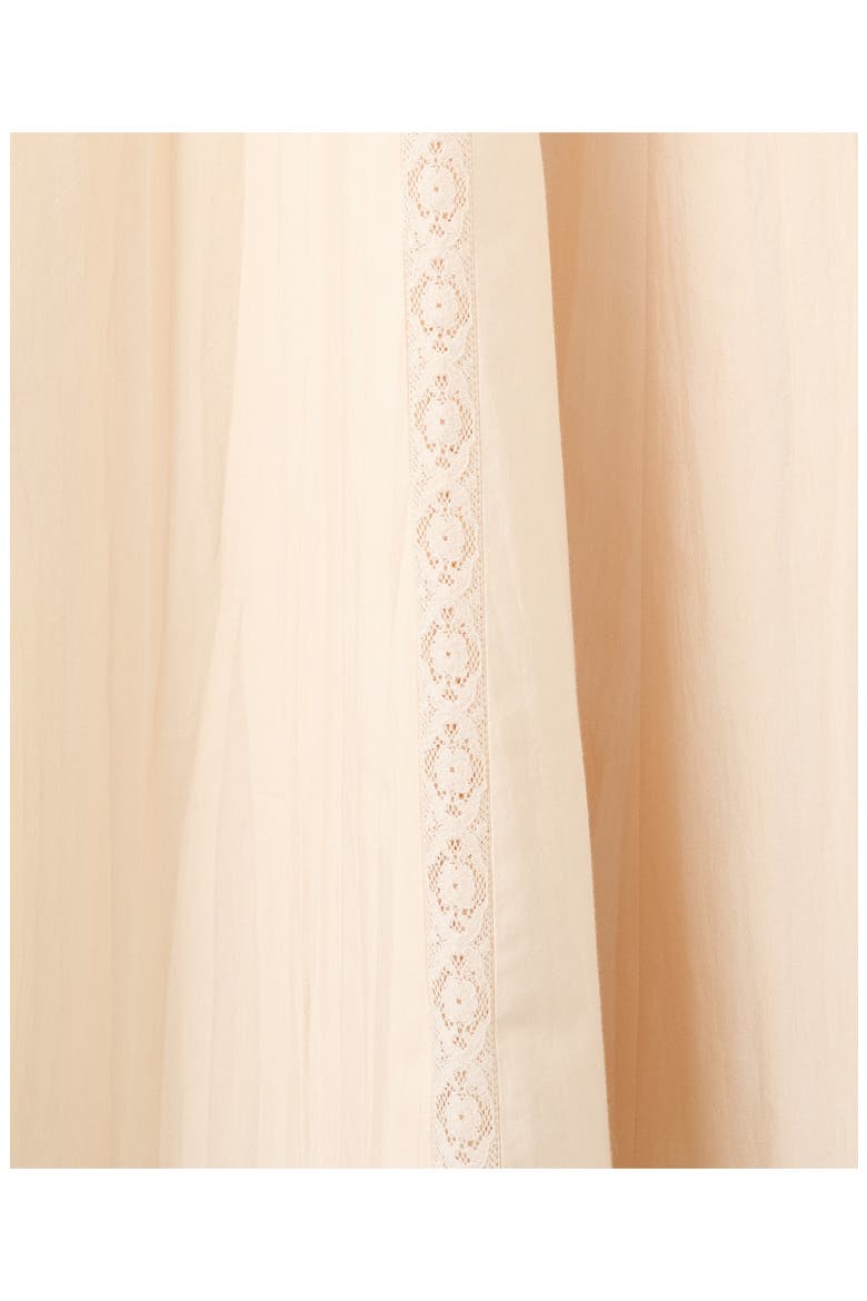 Lace Detail Corset Dress, Alternate, color, SAND