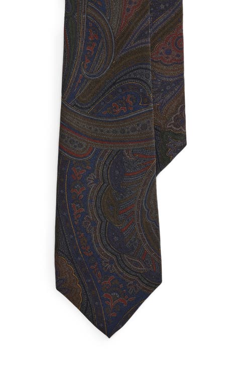 Standard Paisley Silk Tie