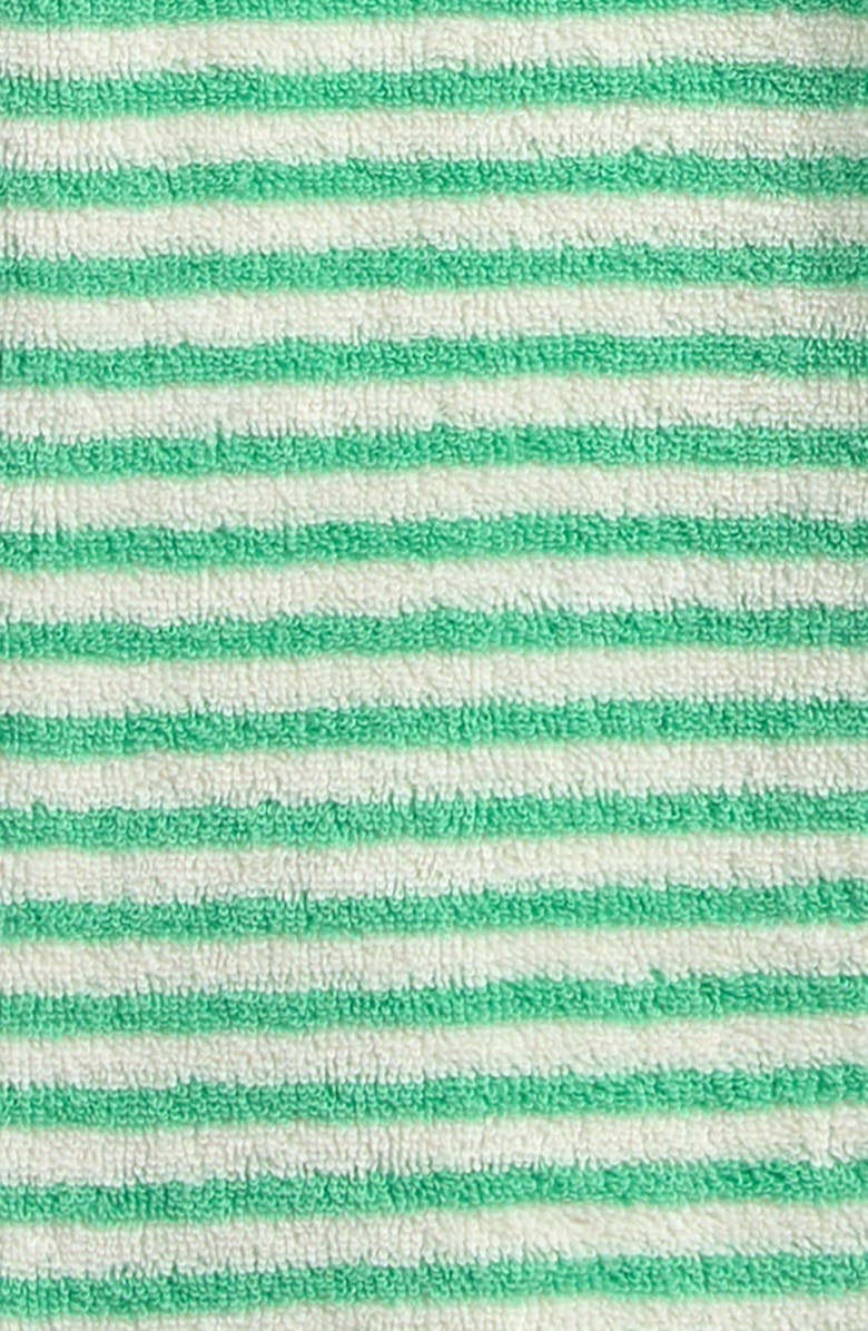 Bobo Choses Green Stripes Terry Cloth Harem Pants, Alternate, color, Green