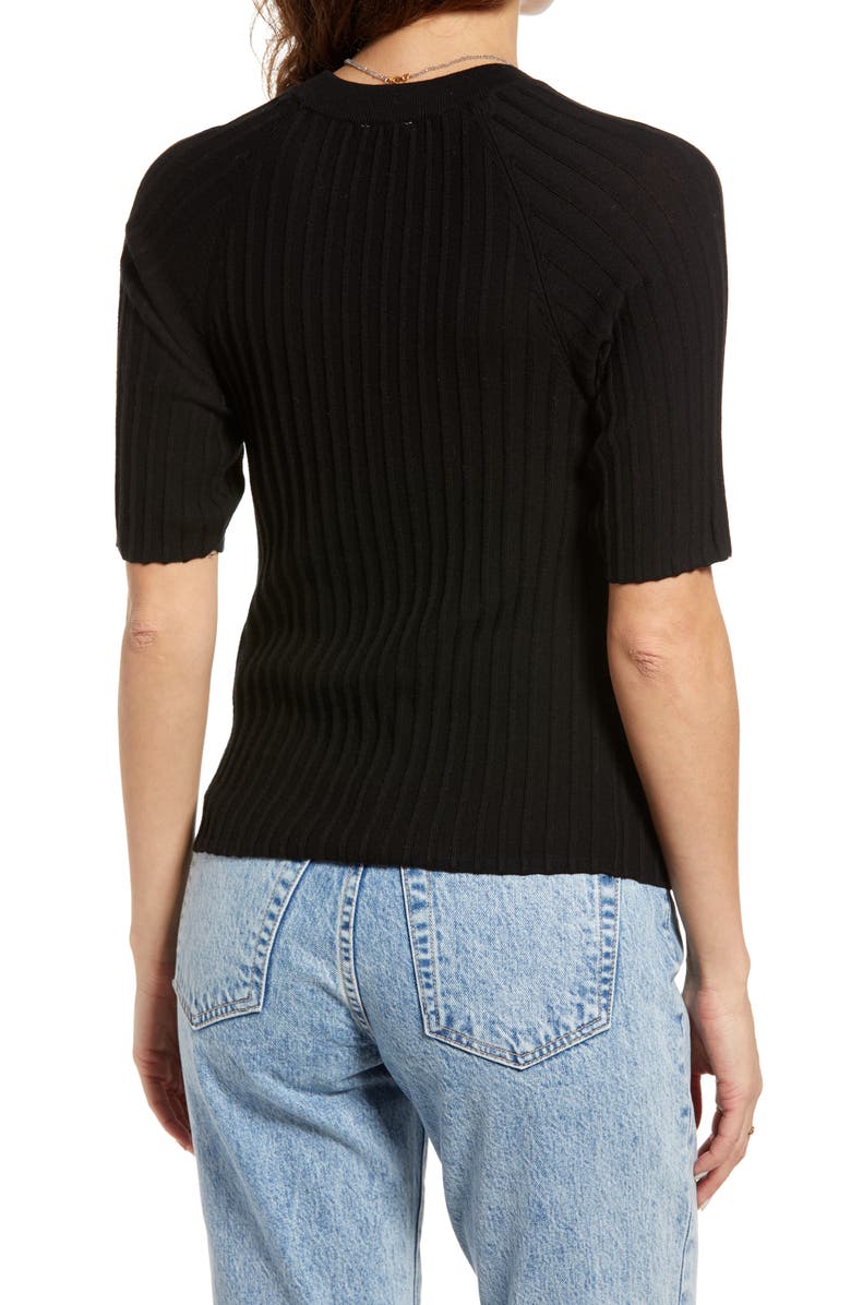 Free People Crewneck Rib Sweater, Alternate, color,