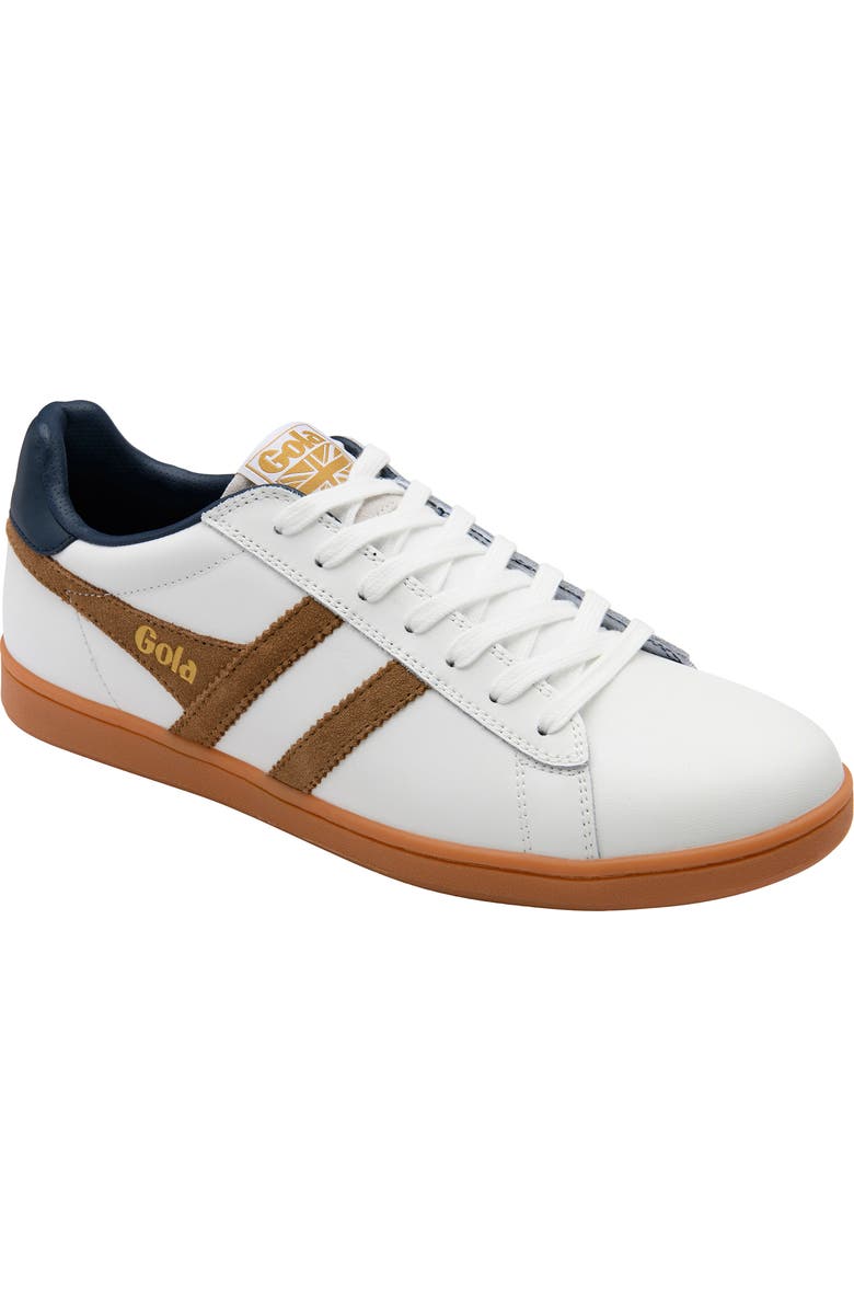 Gola Equipe II Sneaker, Main, color, White/ Tobacco/ Navy