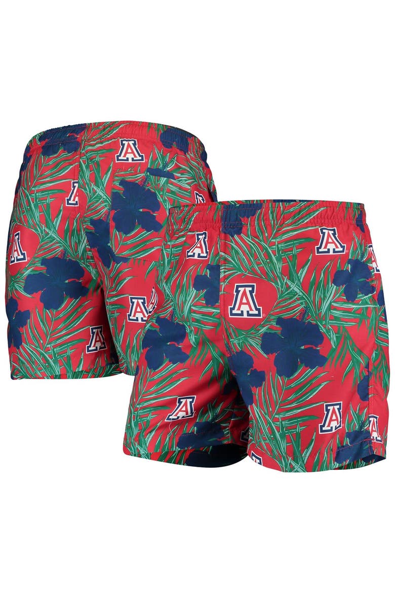 Men's Red Arizona Wildcats Swimming Trunks, Main, color, Red