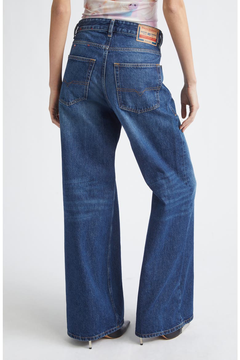 1996 D-Sire Low Rise Baggy Wide Leg Jeans, Alternate, color, DENIM