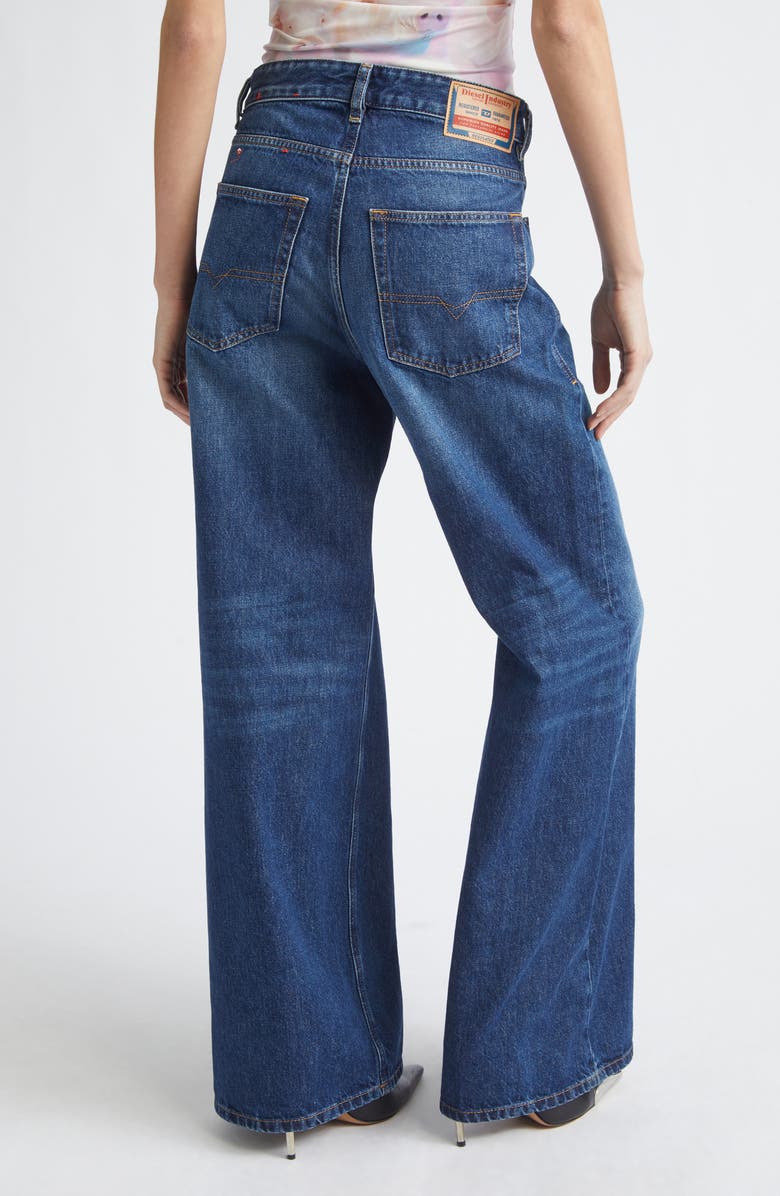 DIESEL<sup>®</sup> 1996 D-Sire Low Rise Baggy Wide Leg Jeans, Alternate, color, Denim