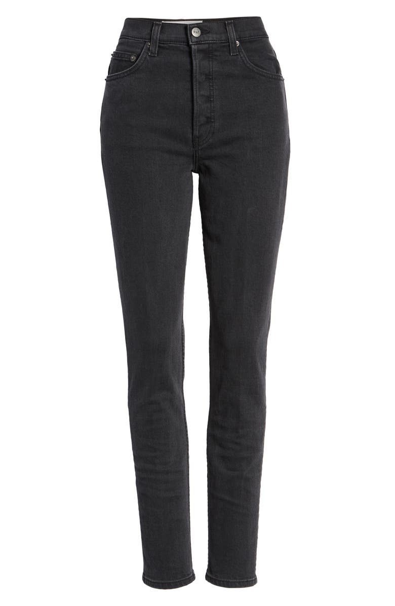 Reformation Serena High Waist Skinny Jeans, Alternate, color, 