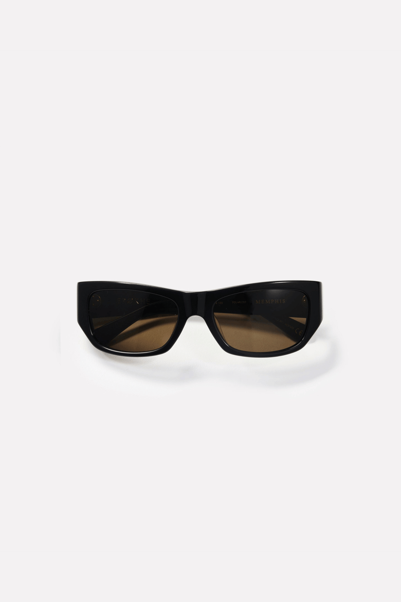 Memphis Sunglasses, Alternate, color, Black/ Brown