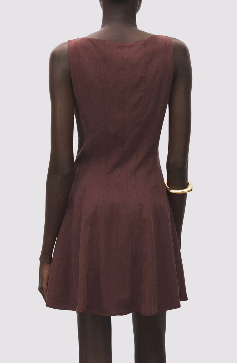 MANGO Paneled Minidress, Alternate, color, 