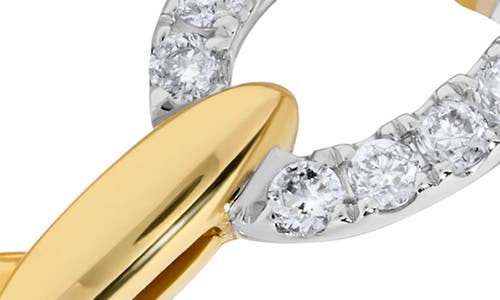 H.j. Namdar 14k Gold Diamond Oval Link Ring In Gold