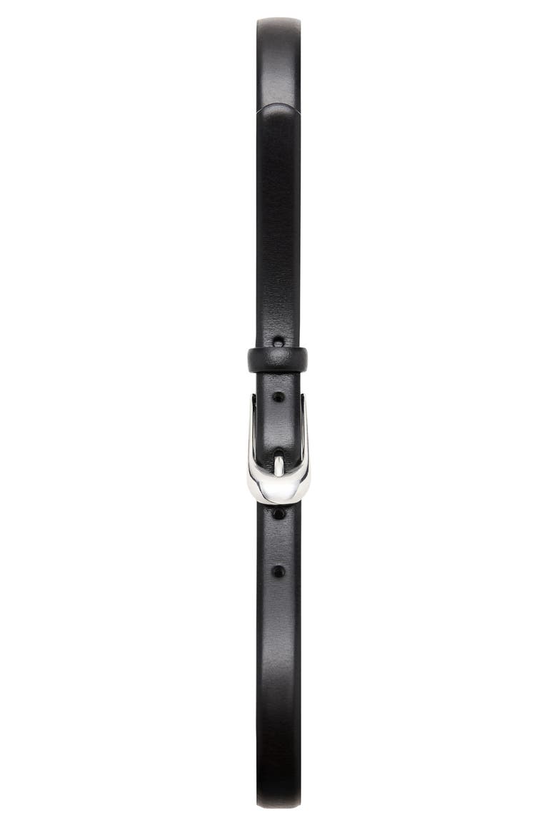 Leather Belt, Alternate, color, BLACK