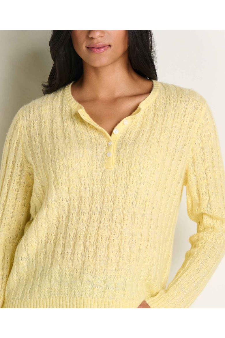 Cloudcover Pullover Sweater, Alternate, color, Chamomile