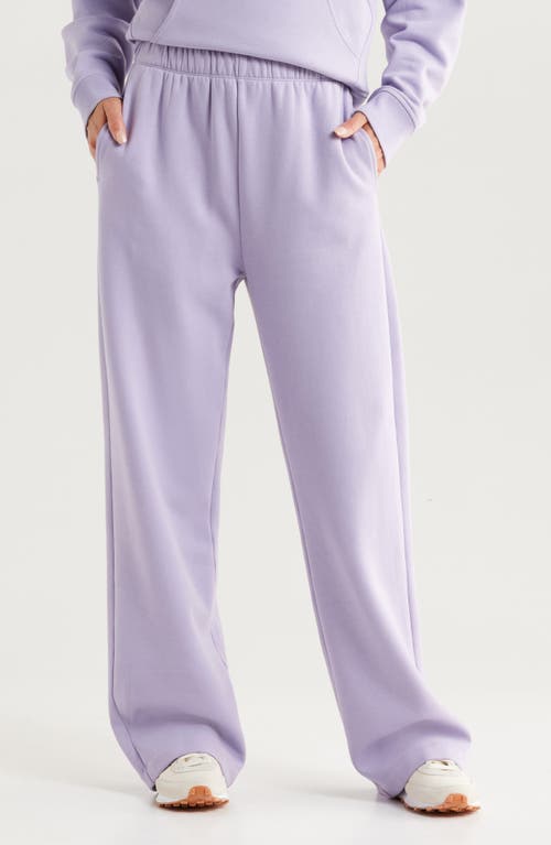 ZELLA ZELLA CLOUD FLEECE STRAIGHT LEG SWEATPANTS 