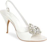 Jeffrey Campbell Triomphe Crystal Embellished Slingback Sandal