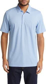 TravisMathew Ship Rock Dot Print Polo