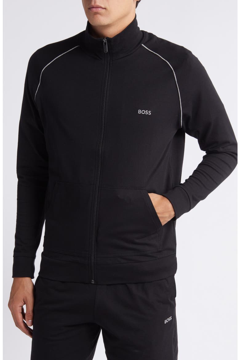 Mix Match Zip Jacket, Alternate, color, BLK