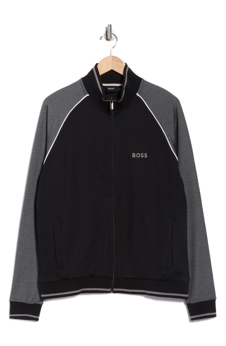 BOSS Track Jacket, Alternate, color, Black