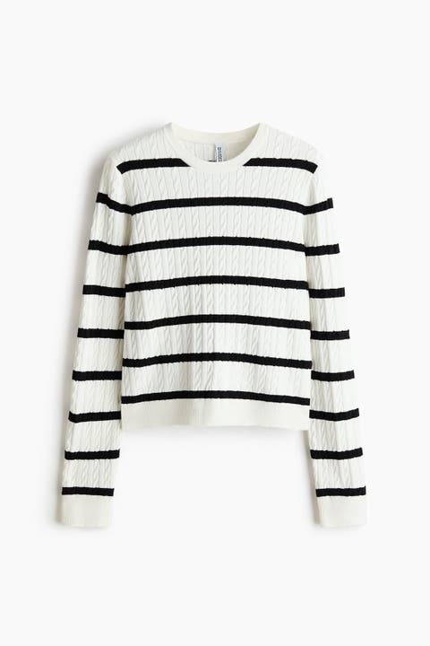 Cable-knit Jumper