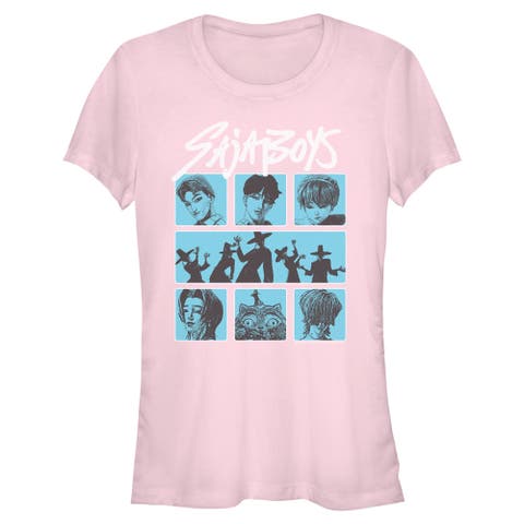 Junior's Saja Boys' Group Short Sleeve Graphic T-Shirt