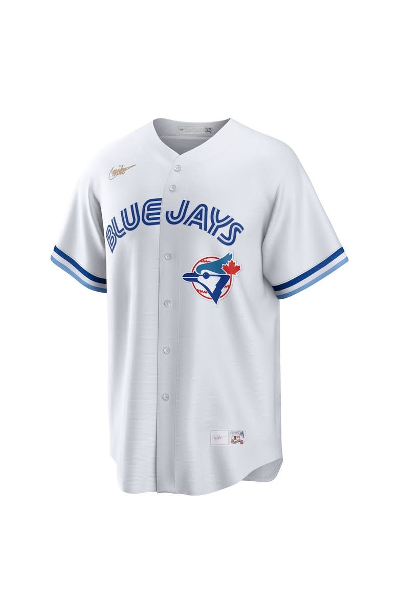 Nike Men's Nike White Toronto Blue Jays Home Cooperstown Collection Team Jersey, Alternate, color, 