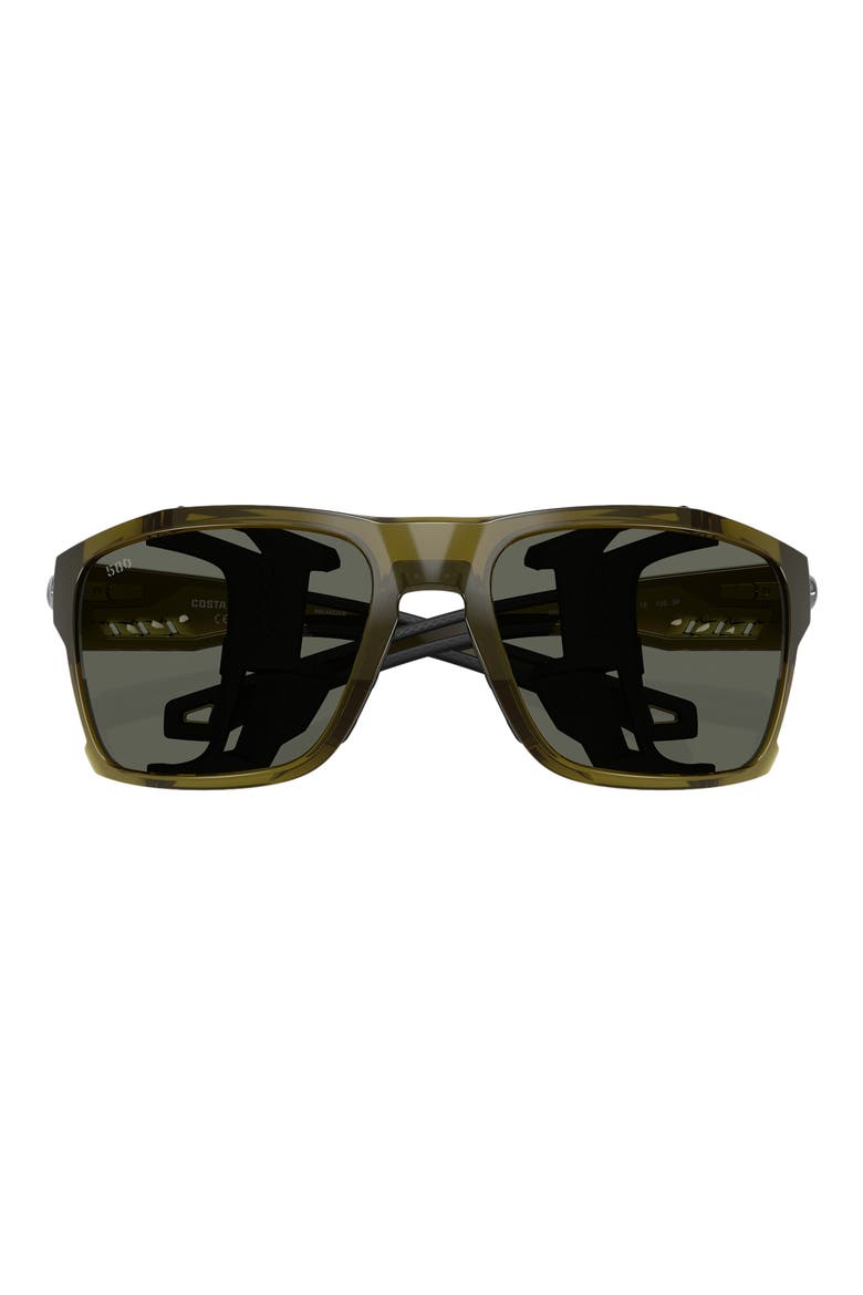 King Tide 60mm Sunglasses, Alternate, color, SEAGRASS / GRAY 580G